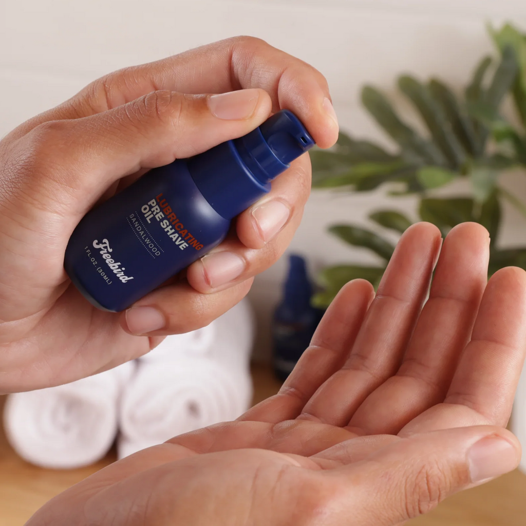 Lubricating Pre Shave Oil