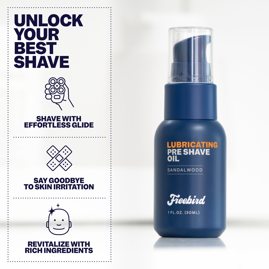 Lubricating Pre Shave Oil